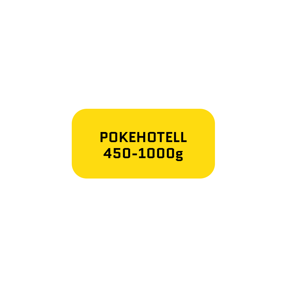 Pokehotell - 1kg