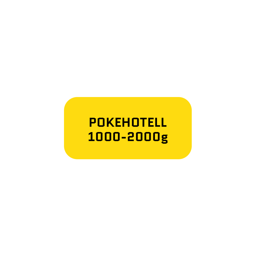 Pokehotell - 2kg